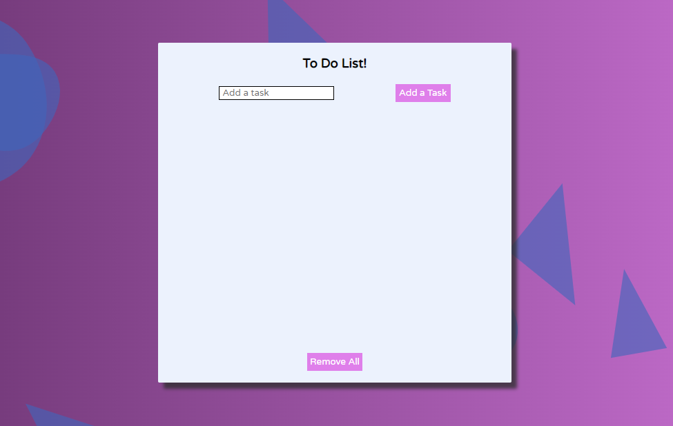 To do List